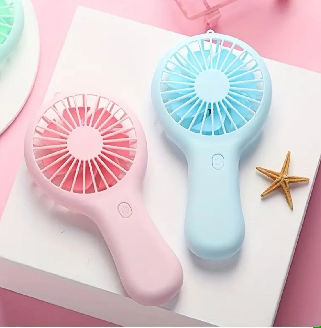 Rechargeable Handheld Fan - Portable Mini Fan