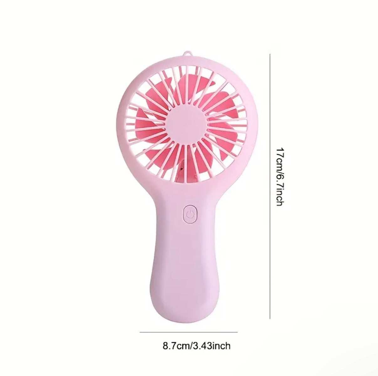 Rechargeable Handheld Fan - Portable Mini Fan